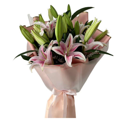 Contigo Aprendi - Bouquet de Lirios.