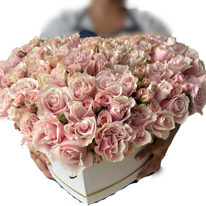 Es tuyo - Box Corazón de Rosas.