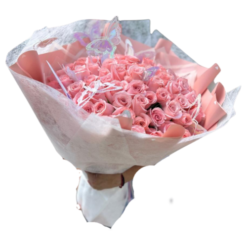 Special Bouquets - Bouquet de Rosas y Mariposas
