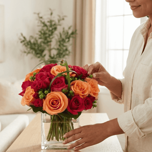 AMOR PROFUNDO – Ramillete de Rosas con Hypericus LatamB