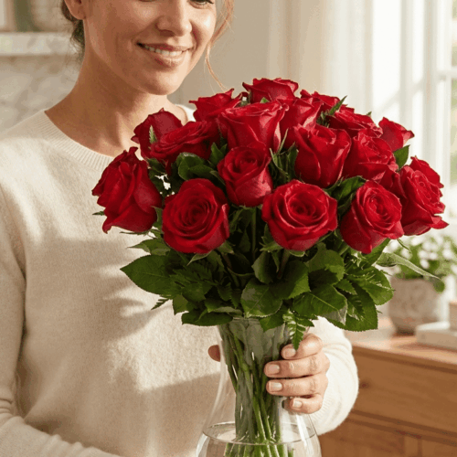 Ramo de Rosas Unicolor - Entrega flores LatamB